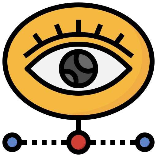 会社のビジョン Surang Lineal Color icon