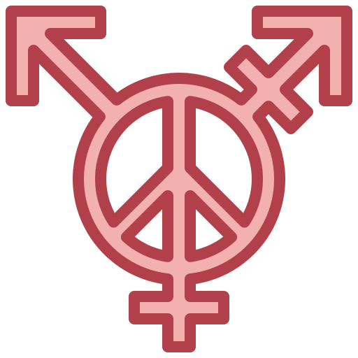 Знак мира Surang Red иконка