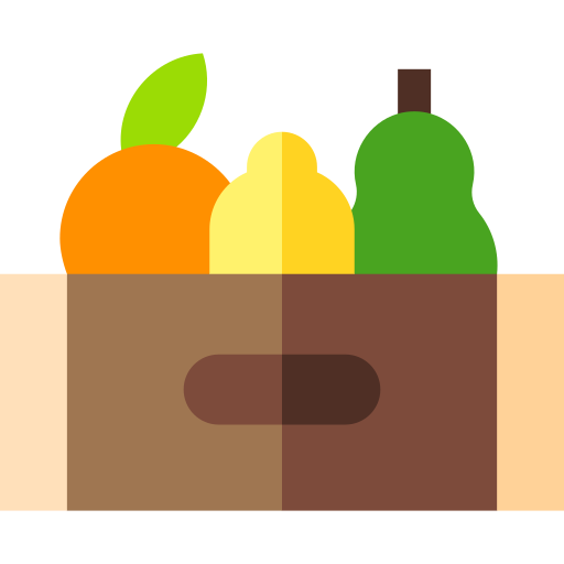 fruit Basic Straight Flat Icône