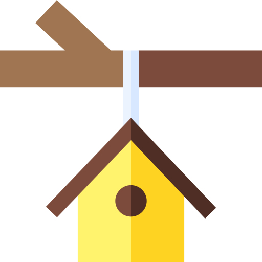 Birdhouse Basic Straight Flat icon