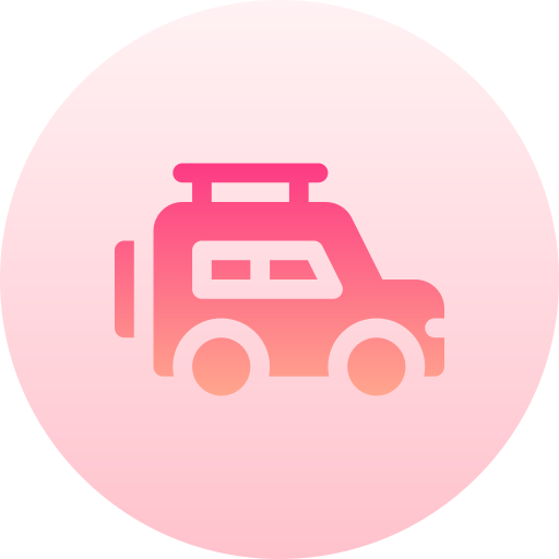 jeep Basic Gradient Circular icon