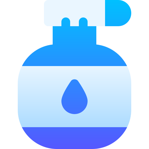 Бутылка с водой Basic Gradient Gradient иконка