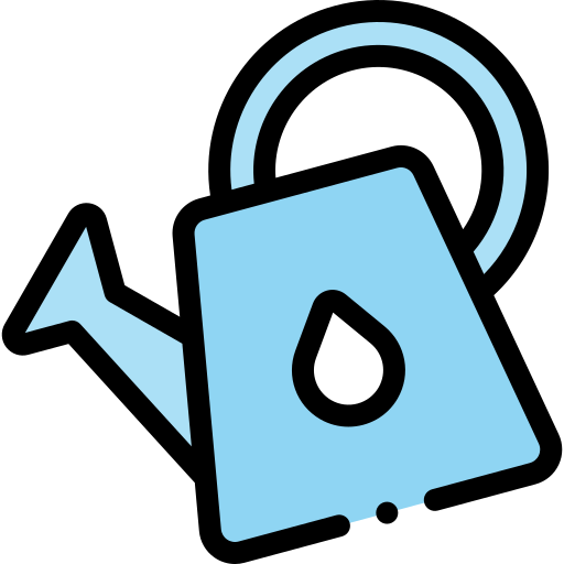 Watering can Detailed Rounded Lineal color icon