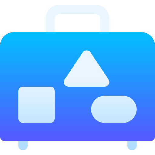 koffer Basic Gradient Gradient icon