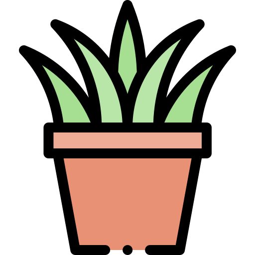 gras Detailed Rounded Lineal color icon