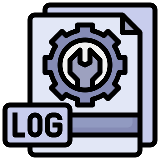 Log document Surang Lineal Color icon