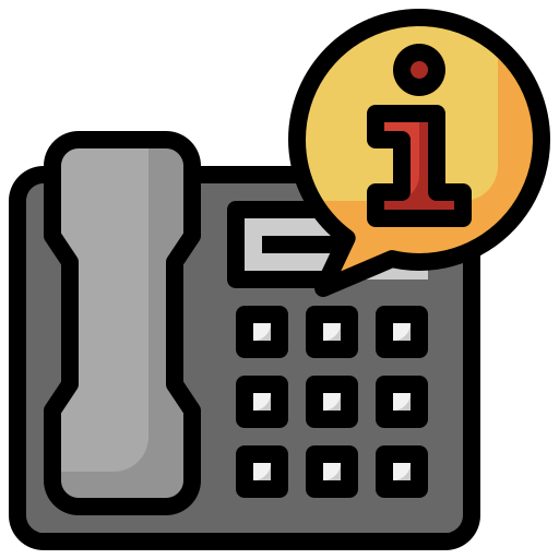 Phone call Surang Lineal Color icon
