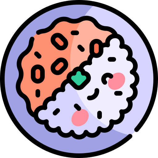 tikka masala Kawaii Lineal color icon