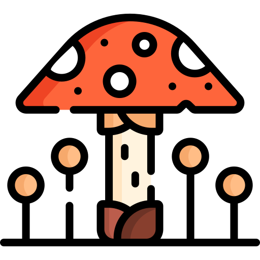 Fungus Special Lineal color icon