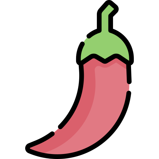 papryczka chili Special Lineal color ikona