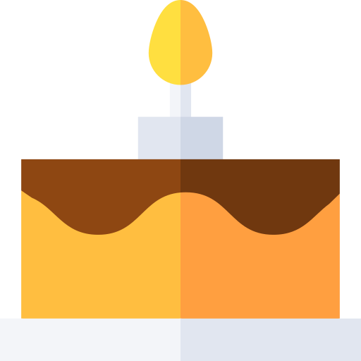 ケーキ Basic Straight Flat icon