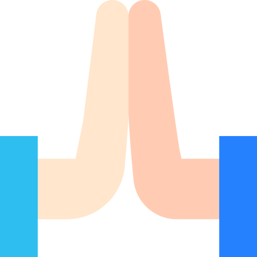 祈る Basic Straight Flat icon