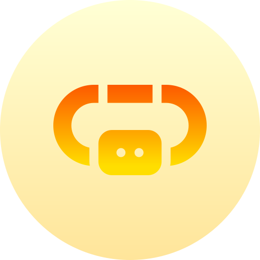 ヘッドランプ Basic Gradient Circular icon