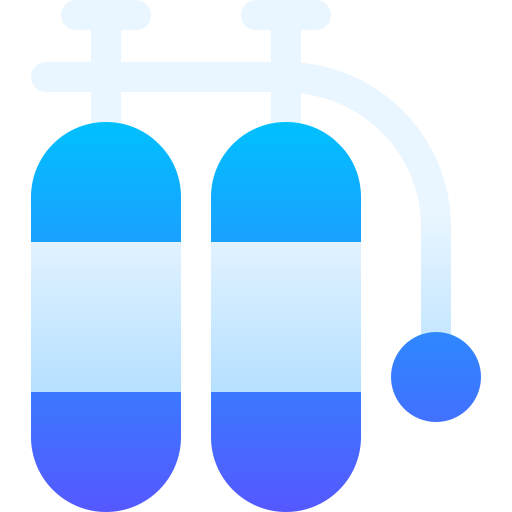 酸素タンク Basic Gradient Gradient icon