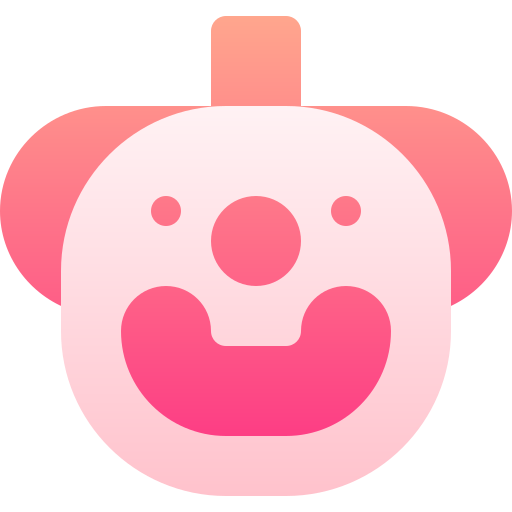 payaso Basic Gradient Gradient icono