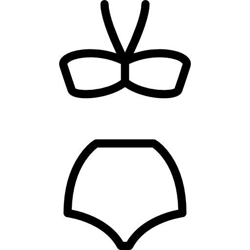bikini Basic Miscellany Lineal Icône