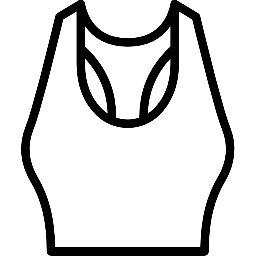 camiseta sin mangas Basic Miscellany Lineal icono