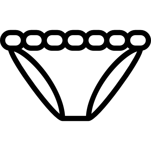 Panties Basic Miscellany Lineal icon