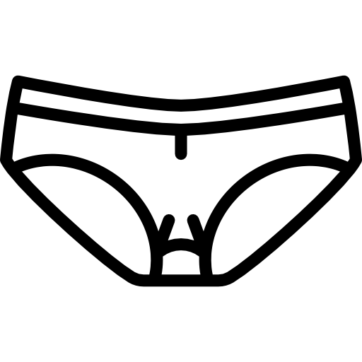Panties Basic Miscellany Lineal icon