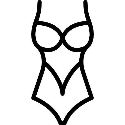 Swimsuit Basic Miscellany Lineal icon
