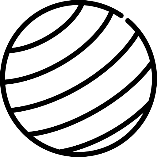 palla da yoga Special Lineal icona