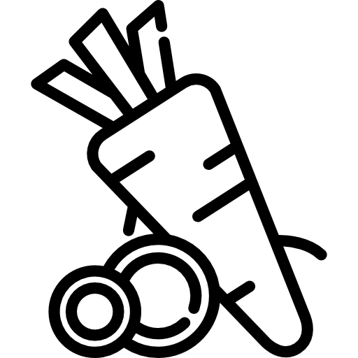 にんじん Special Lineal icon