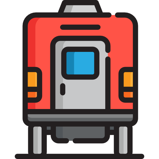 Train Special Lineal color icon