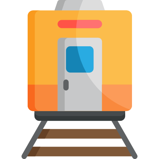 trein Special Flat icoon