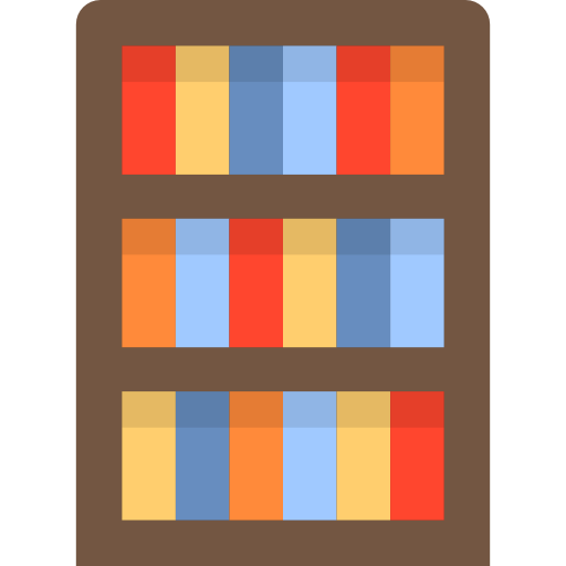 Bookcase Special Flat icon