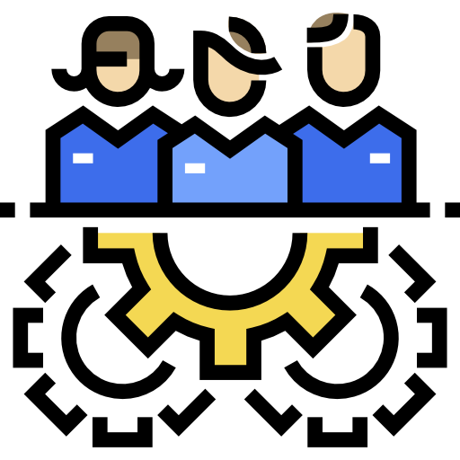 팀 Detailed Straight Lineal color icon
