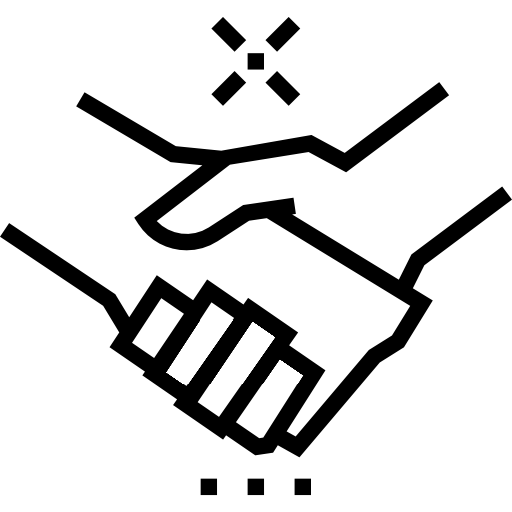 Соглашение Detailed Straight Lineal иконка