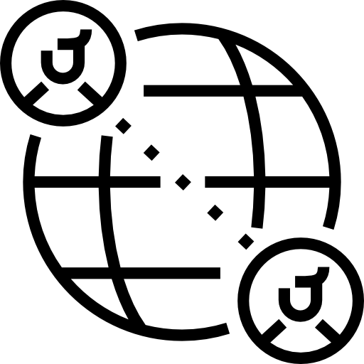 세계적인 Detailed Straight Lineal icon