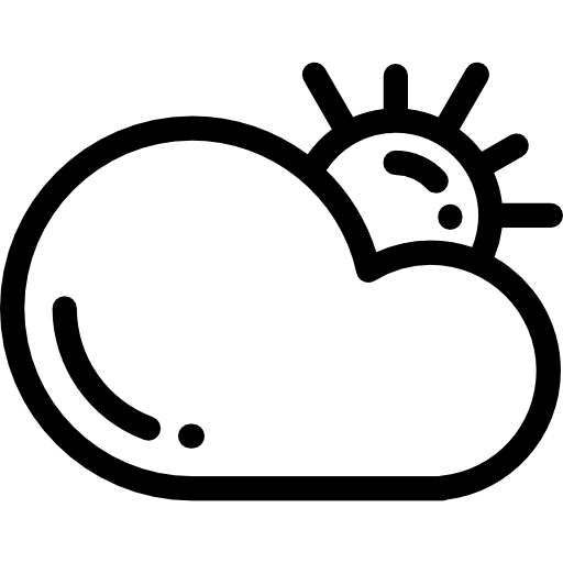曇り Detailed Rounded Lineal icon