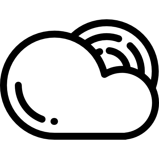 虹 Detailed Rounded Lineal icon