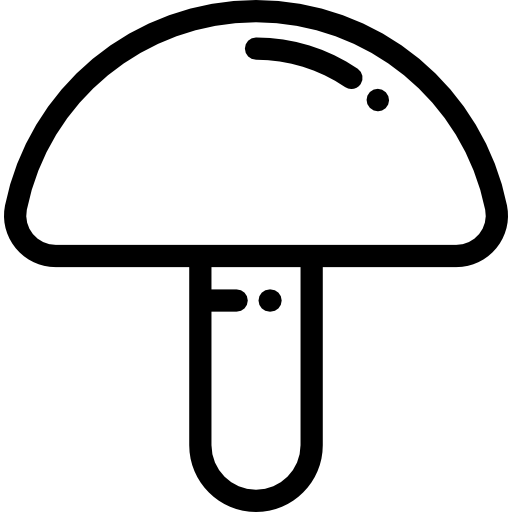 Mushroom Detailed Rounded Lineal icon