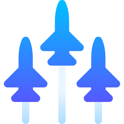 vliegtuig Basic Gradient Gradient icoon