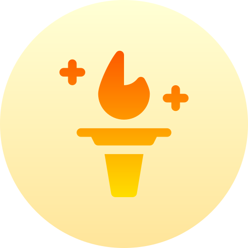 Torch Basic Gradient Circular icon