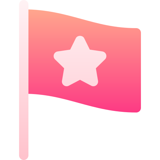 vlag Basic Gradient Gradient icoon