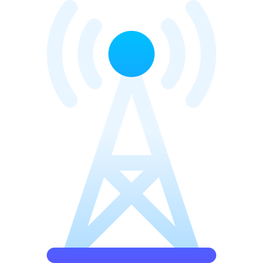 wieża sygnalizacyjna Basic Gradient Gradient ikona
