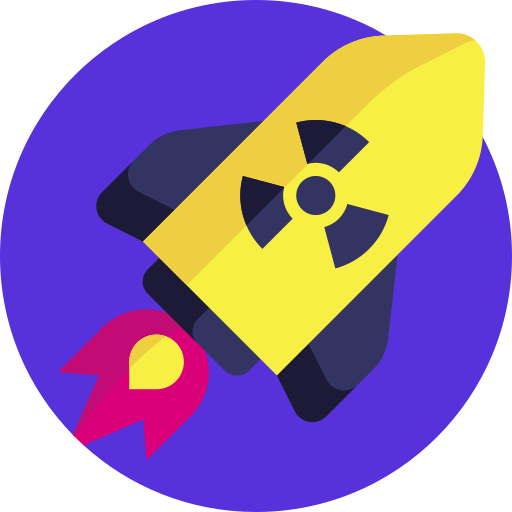 Rocket Detailed Flat Circular Flat icon