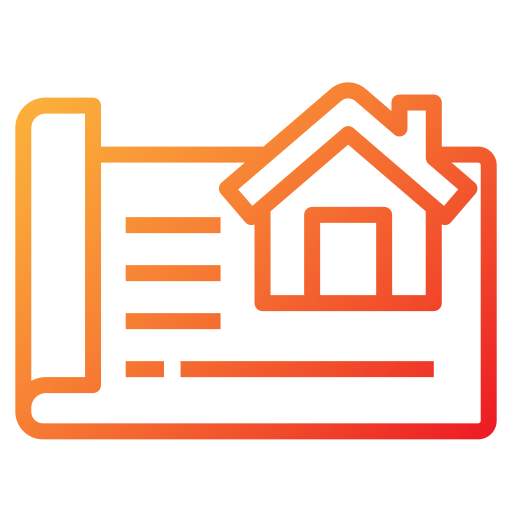 Home plan Generic Gradient icon
