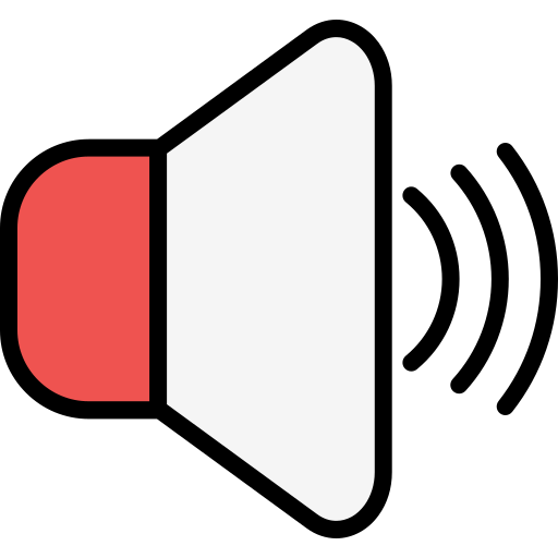 음량 Generic Outline Color icon