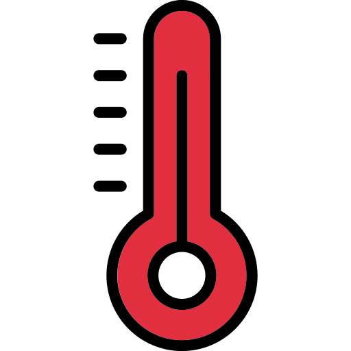 thermometer Generic Outline Color icon