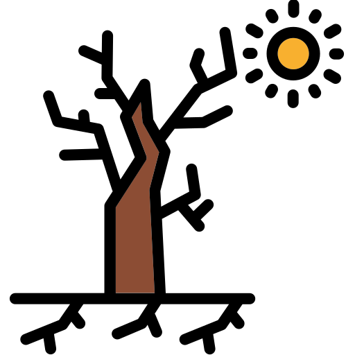 가뭄 Generic Outline Color icon