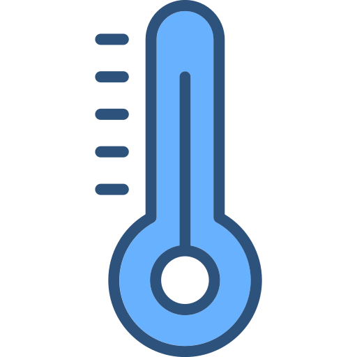 thermometer Generic Blue icon