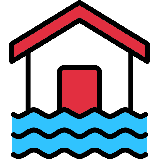 inundar Generic Outline Color icono