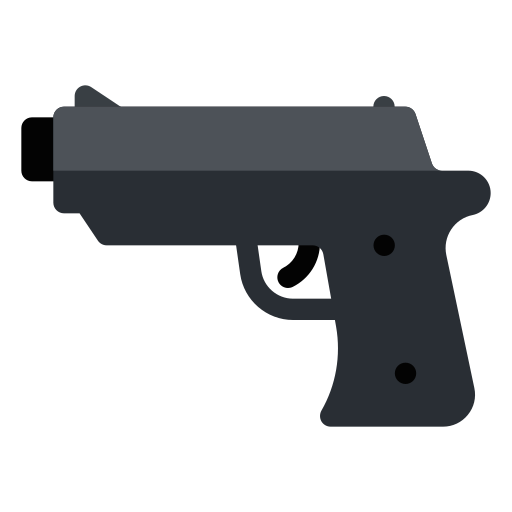 Handgun Generic Flat icon