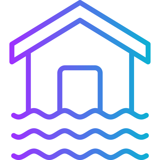 홍수 Generic Gradient icon