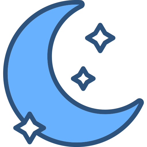 Ночь Generic Blue иконка