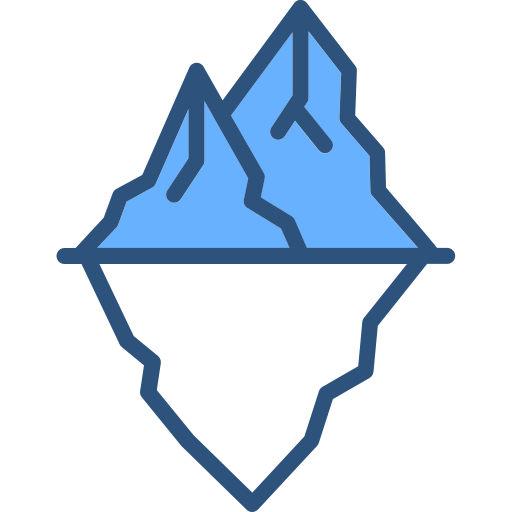 ghiacciaio Generic Blue icona